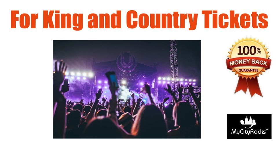 For King and Country Tickets Owensboro Sportscenter KY, 11 August | Event in Owensboro | AllEvents.in