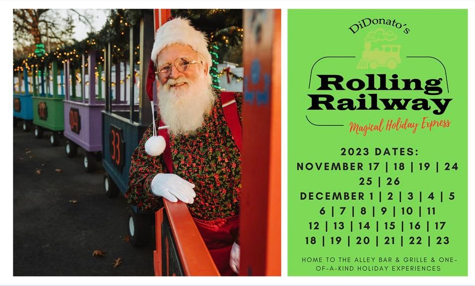 DIDONATOS MAGICAL HOLIDAY EXPRESS 2025, DiDonato Family Fun Center
