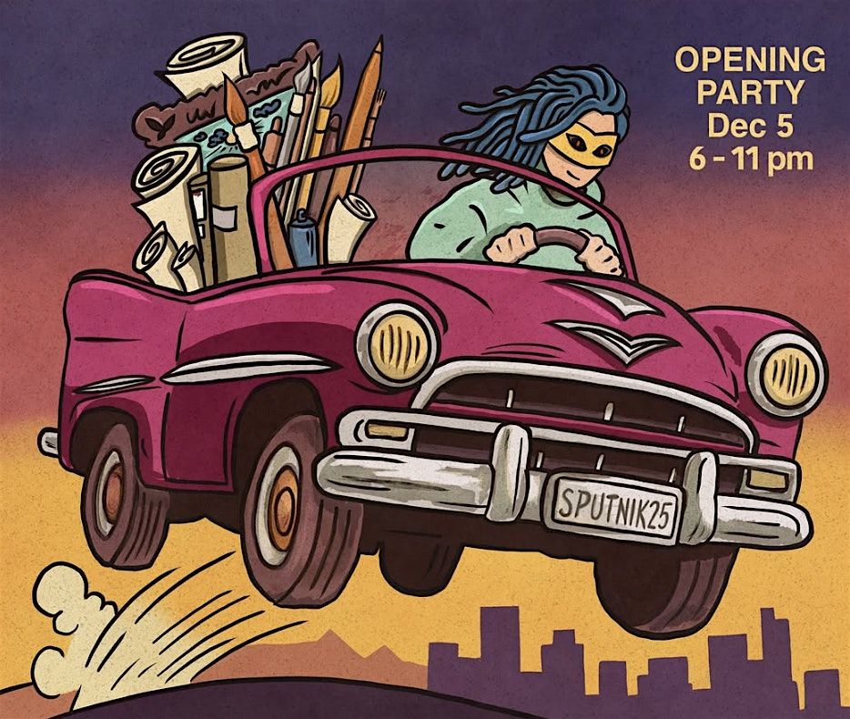 Cuban Artist The Mambi's December Art Exhibition Opening Party @ Sputnik!, 5 December | Event in Denver | AllEvents