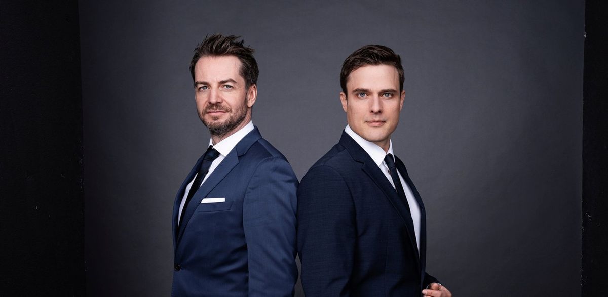 Alexander Stevens und Constantin Schreiber - Angeklagt - Schuldig oder nicht? at Theater am Aegi, 24 September