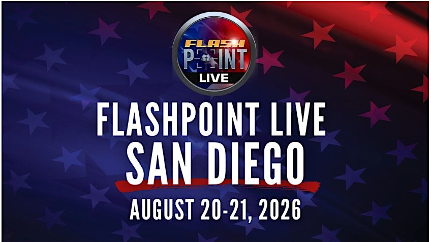 FlashPoint LIVE! San Diego, 21 August | Event in Chula Vista | AllEvents