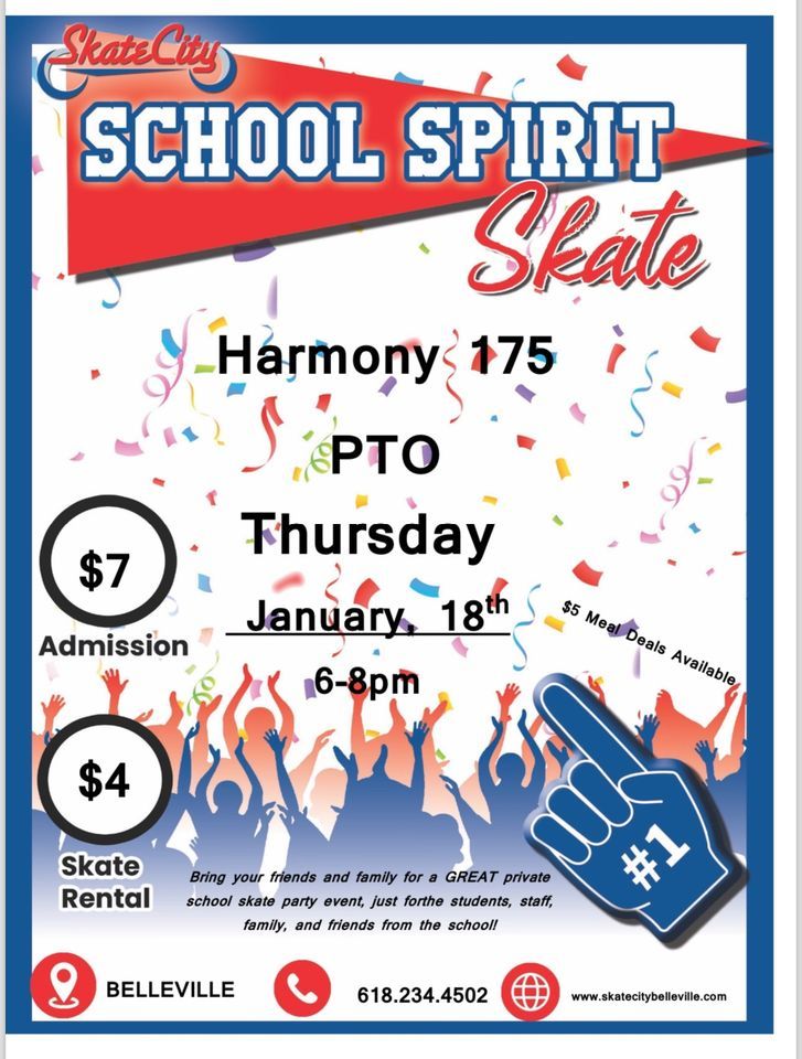 ? Rolling Rivalry School Spirit Skate Night Showdown! ?? 