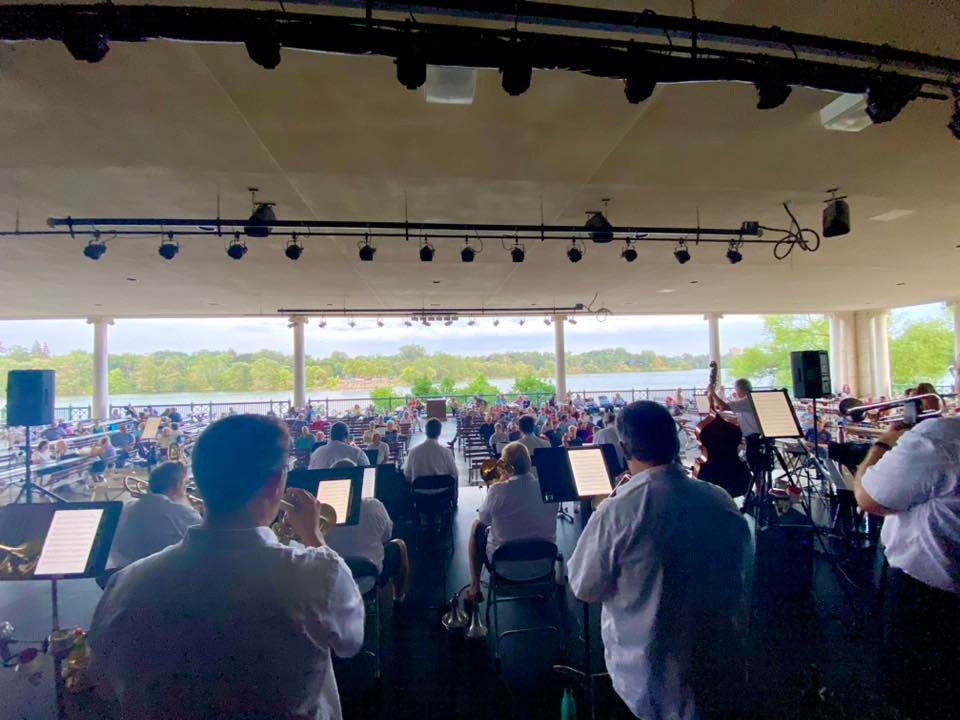 Westwind Swing Band Plays Como Park Lakeside Pavilion, Como Park