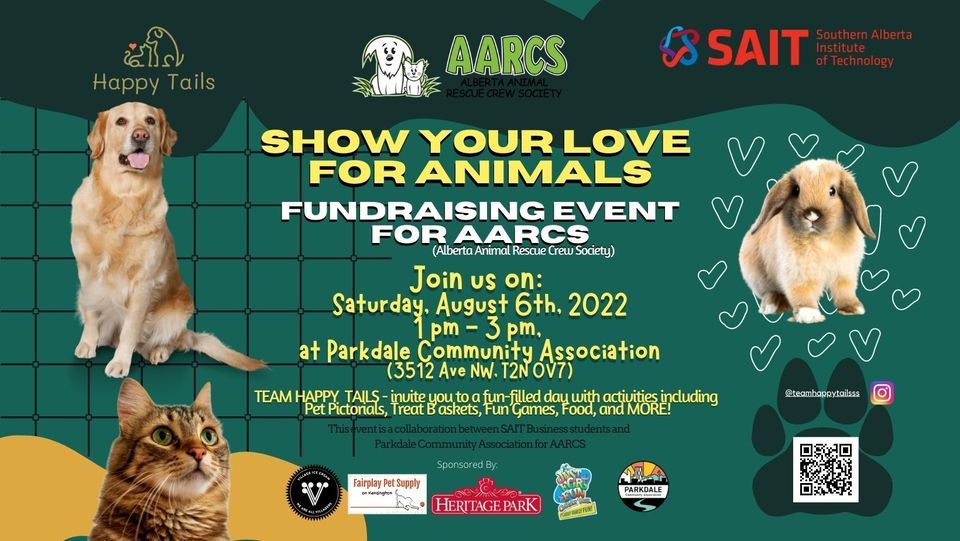 Fundraising for AARCS | Parkdale Community Association, Calgary, AB | Sat August 6, 2022 Fundraising for AARCS | Parkdale Community Association, Calgary, AB | Sat August 6, 2022