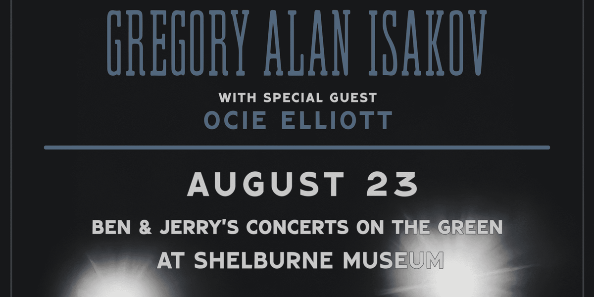 Parking Gregory Alan Isakov with Ocie Elliott, 22 August | Event in Portland | AllEvents