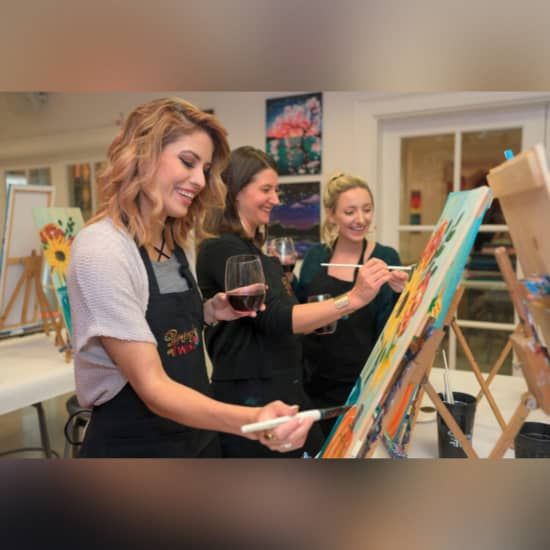 Paint and Sip classes in Artist's Studio | Event in Wimbledon | AllEvents