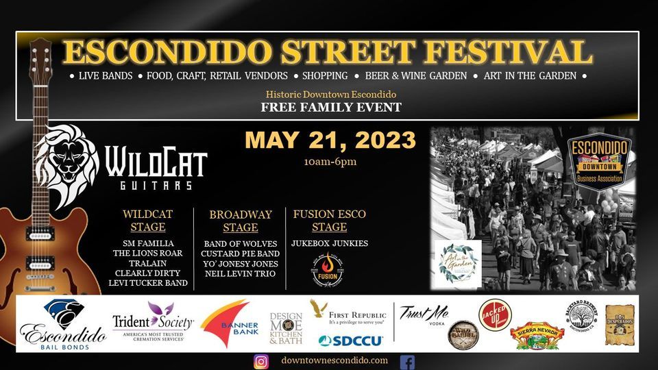 ESCONDIDO STREET FESTIVAL (Grand Ave FestivalSpring), Downtown