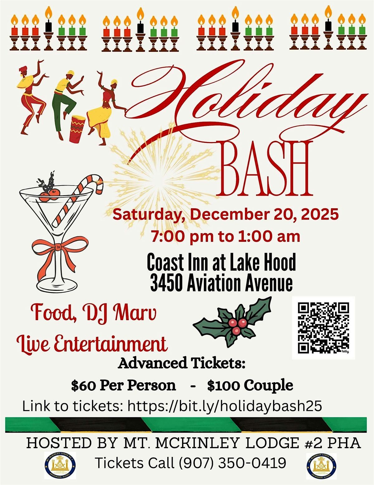Holiday Bash, 20 December | Event in Anchorage | AllEvents