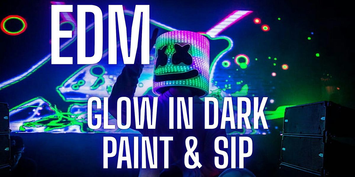 EDM Glow in Dark Paint & Sip, 30 November | Event in Toronto | AllEvents