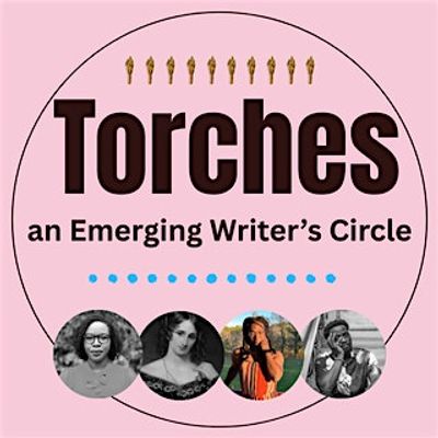 Torches: an Emerging Writer's Circle logo