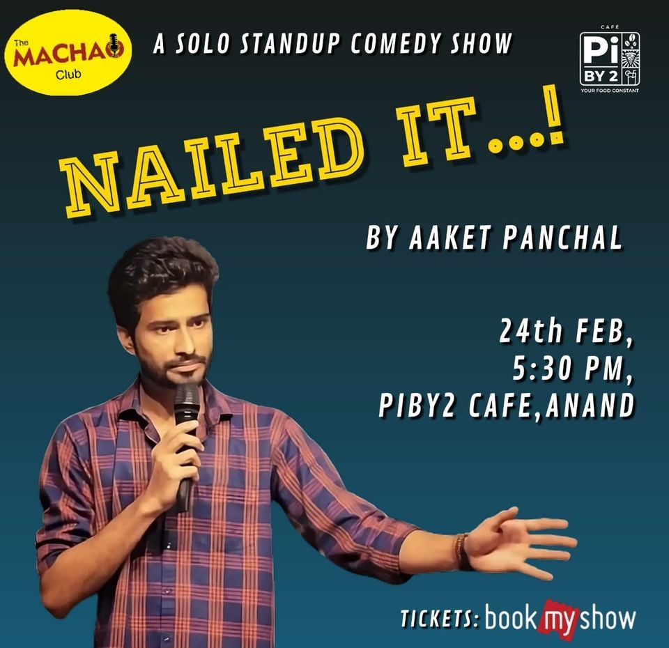 Nailed it...!! , Anand Gujarat India, 24 February 2024 AllEvents.in