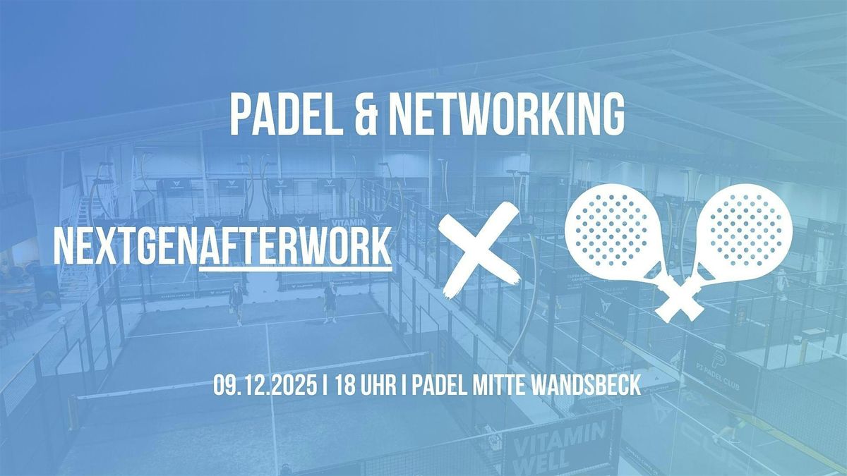 Padel Networking AfterWork, 9 December | Event in Hamburg | AllEvents