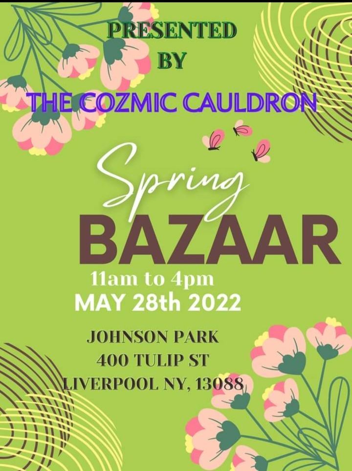 Spring Bazaar at Johnson Park, 400 Tulip St, Liverpool, NY 13088 Spring Bazaar at Johnson Park, 400 Tulip St, Liverpool, NY 13088