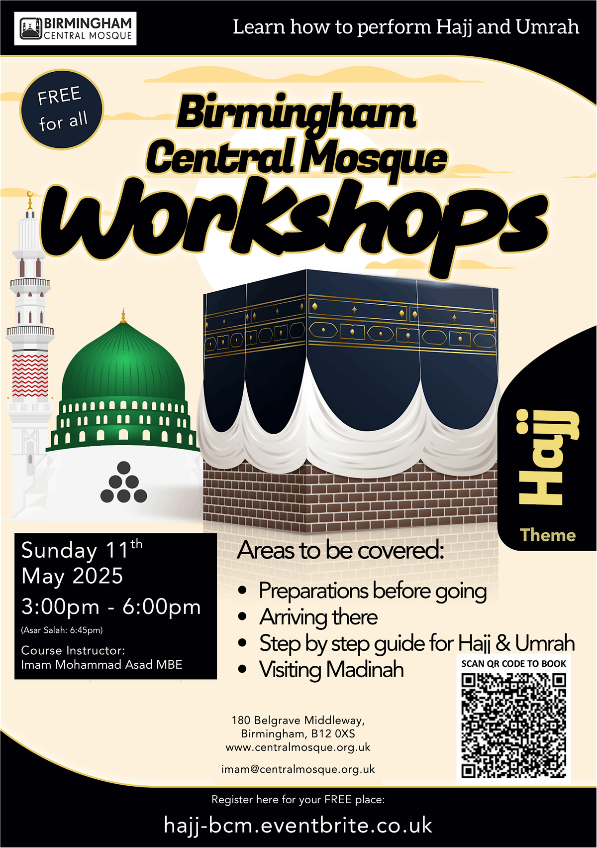 Hajj & Umrah Workshop, 3 May | Event in Birmingham | AllEvents