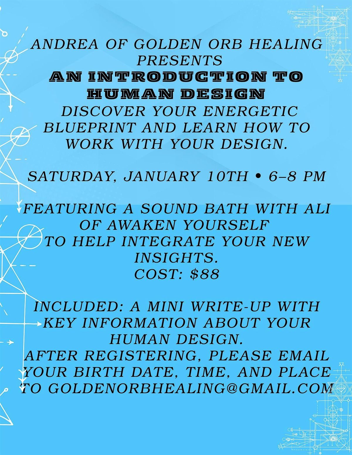 An Introduction to Human Design, 10 January | Event in Everett | AllEvents