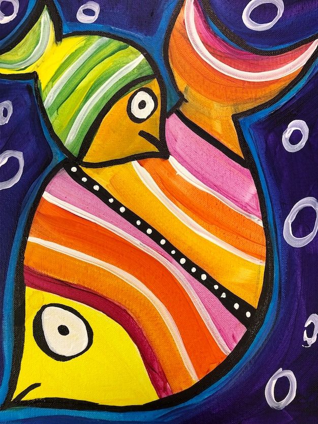 Summer Camp: Fantastical Fish (ages 4-7), Art Nook School & Studio