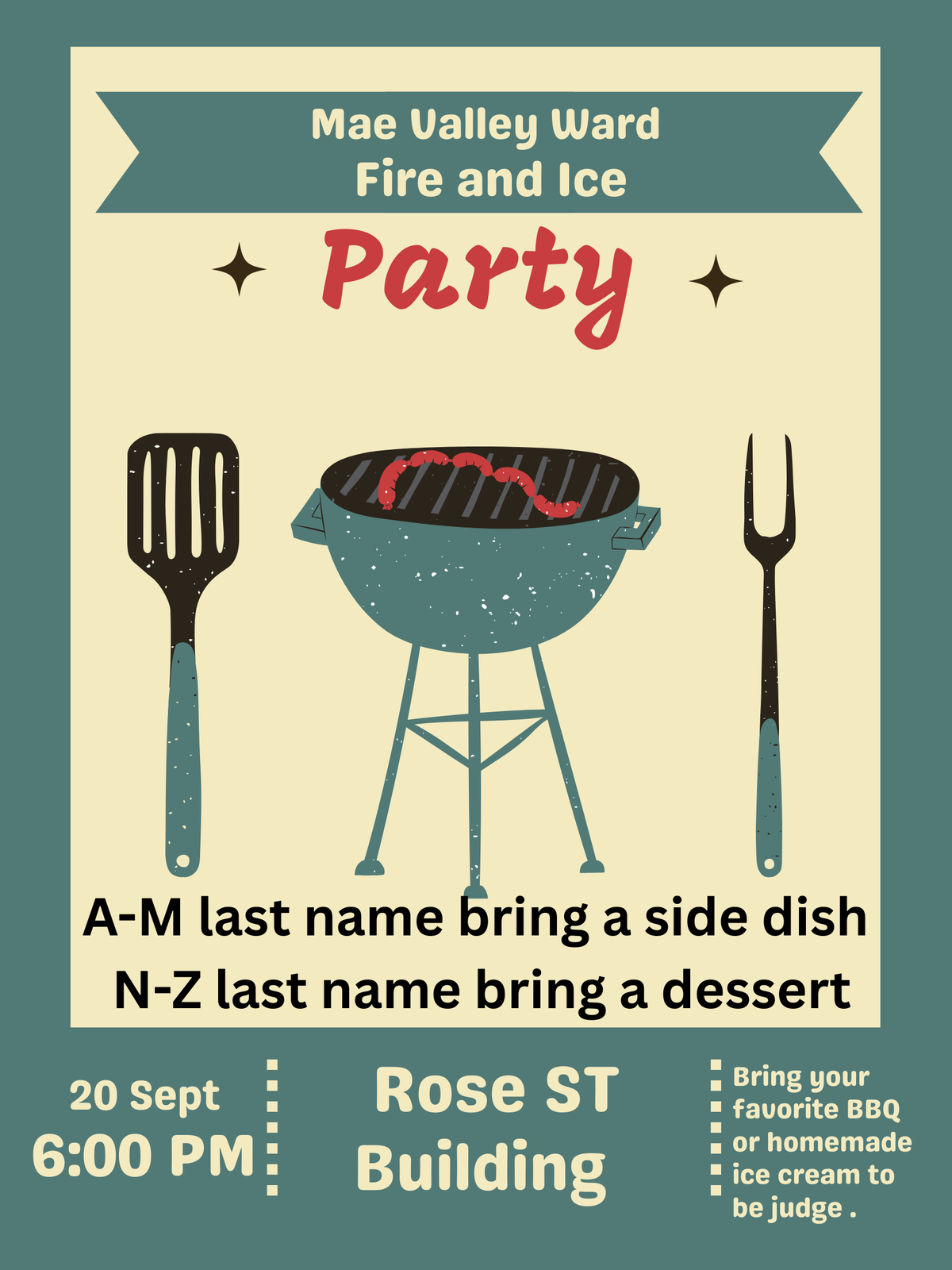 Mae Valley Ward  Fire and Ice Ward Activity, 20 September | Event in Moses Lake | AllEvents