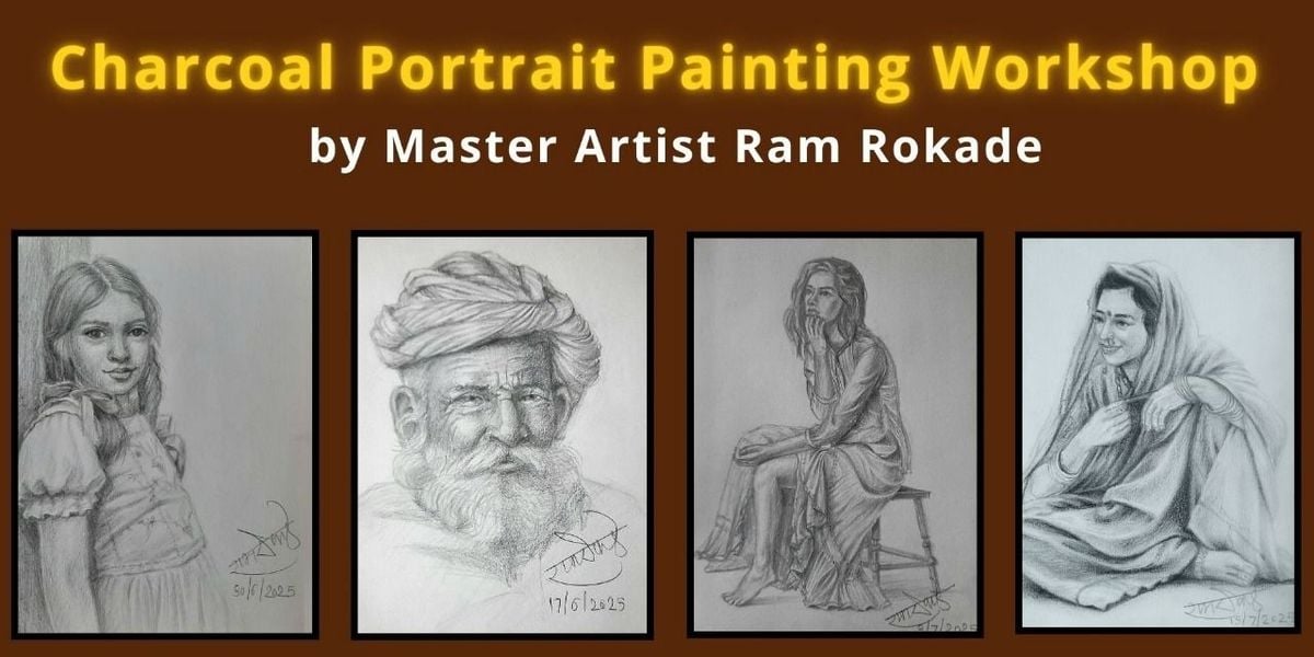 Charcoal Portrait Painting Workshop | Event in Mumbai | AllEvents