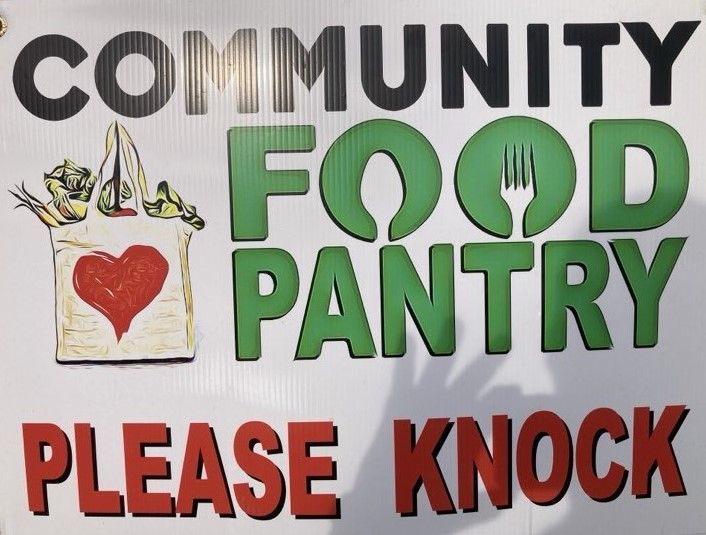 Food Pantry Open, Ware Shoals United Methodist Church, 6 March 2024