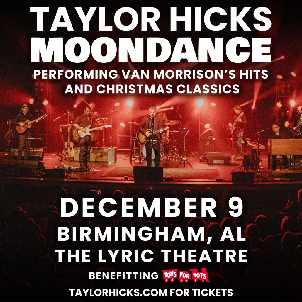 Taylor Hicks - MoonDance performing Van Morrison & Christmas Classics at Lyric Theatre Birmingham, 12 December