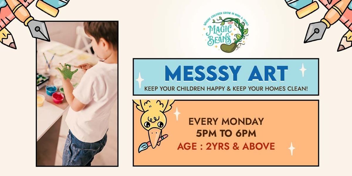 MAGIC BEANS MESSY ART, 18 August | Event in Mumbai | AllEvents