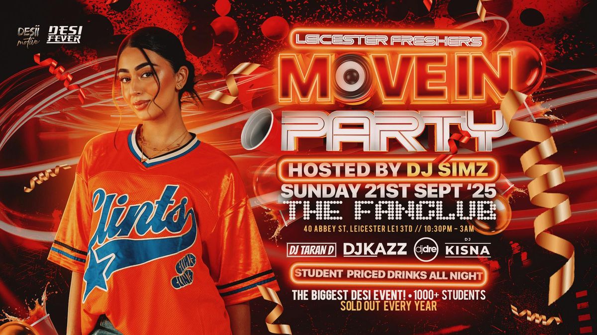 DJ Simz Hosts &gt; Leicester Freshers 2025 (1000+ Students) ★ Sunday 21st September ★ Freshers Move In Party, 21 September