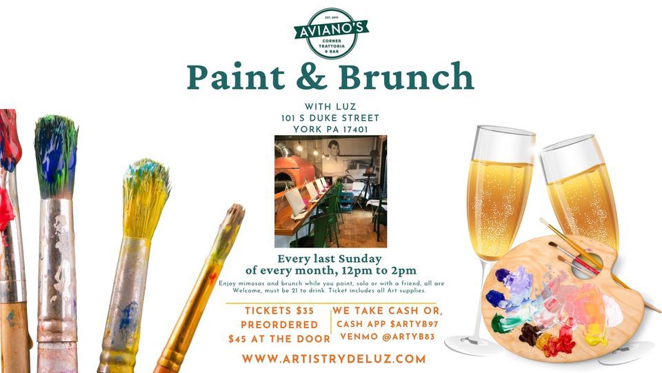 Brunch and paint at Avianos - AllEvents.in