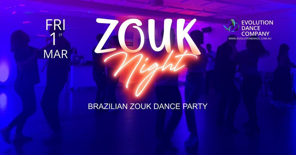 Zouk Night, Latvian Hall, Adelaide, March 1 2024 AllEvents.in