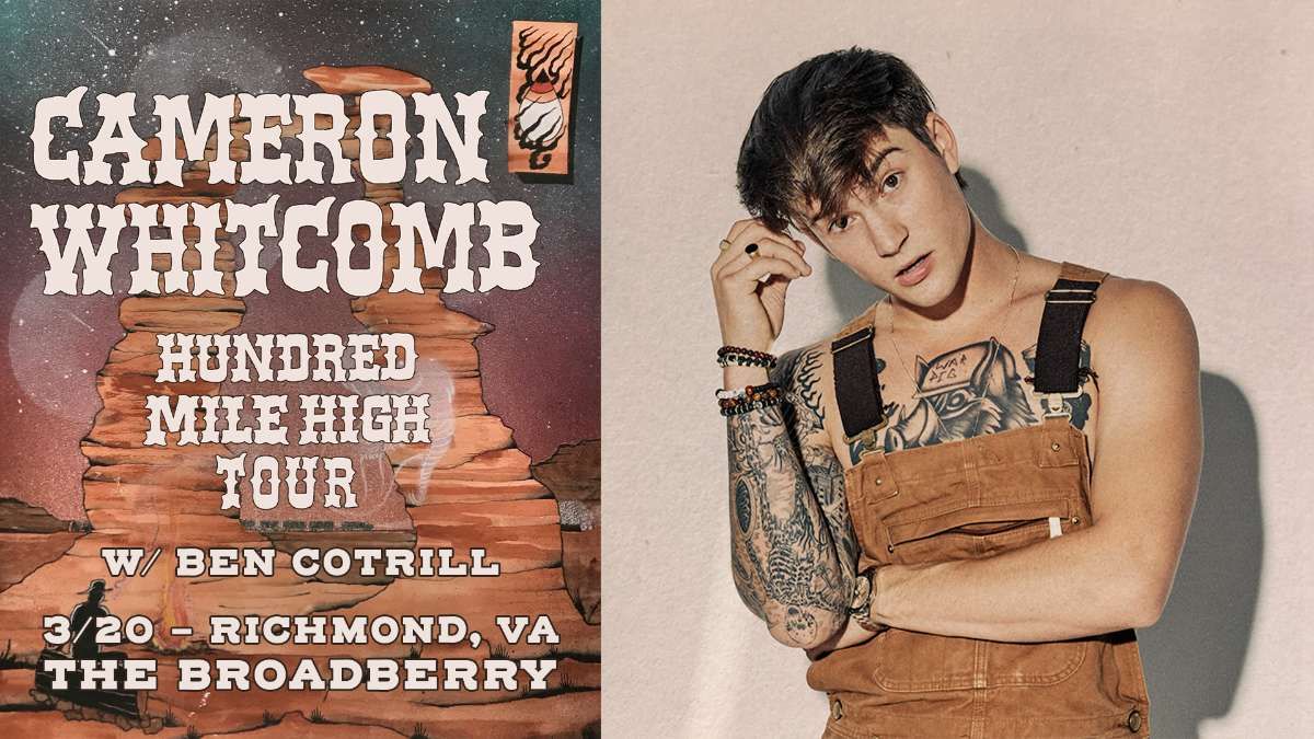 Cameron Whitcomb, 29 March | Event in Lakewood | AllEvents