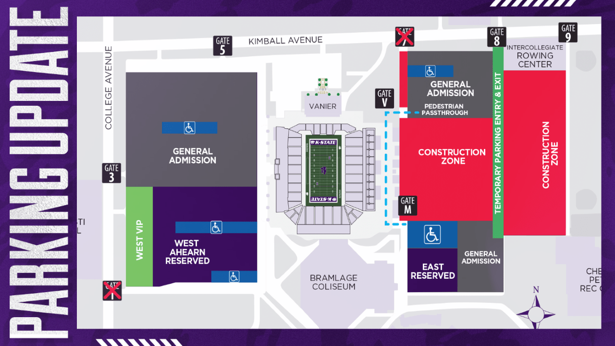 Parking Kansas State Wildcats at Kansas Jayhawks Football, 25 October | Event in Lawrence | AllEvents