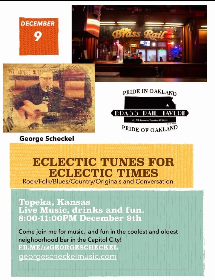 Scheckel, Brass Rail Tavern, Topeka, December 9 2022 AllEvents.in