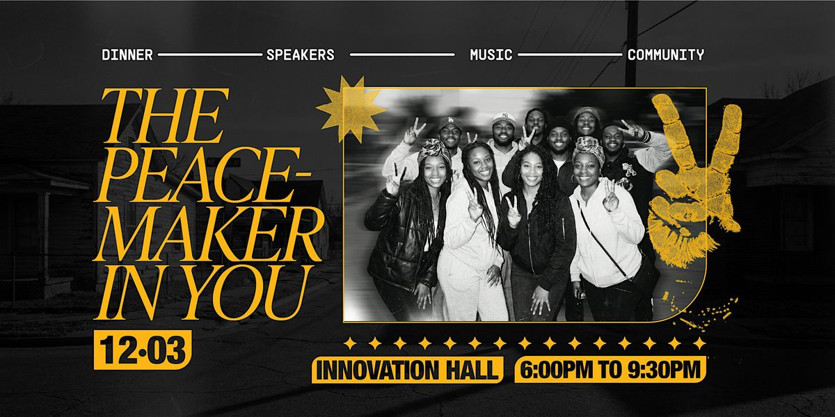 The Peacemaker in You – Live Free Oklahoma Launch, 3 December | Event in Oklahoma City | AllEvents