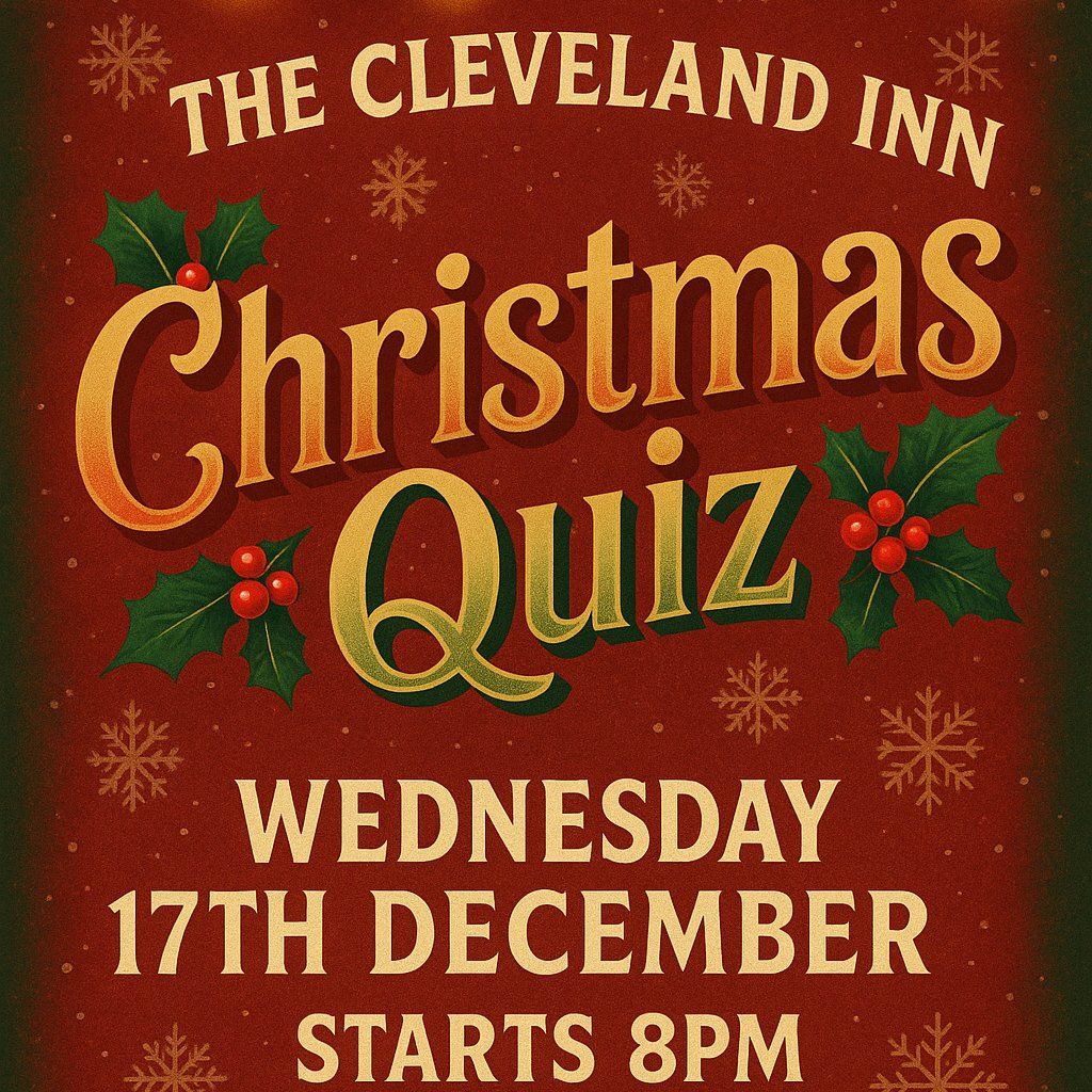 Christmas Quiz!, 17 December | Event in Middlesbrough | AllEvents