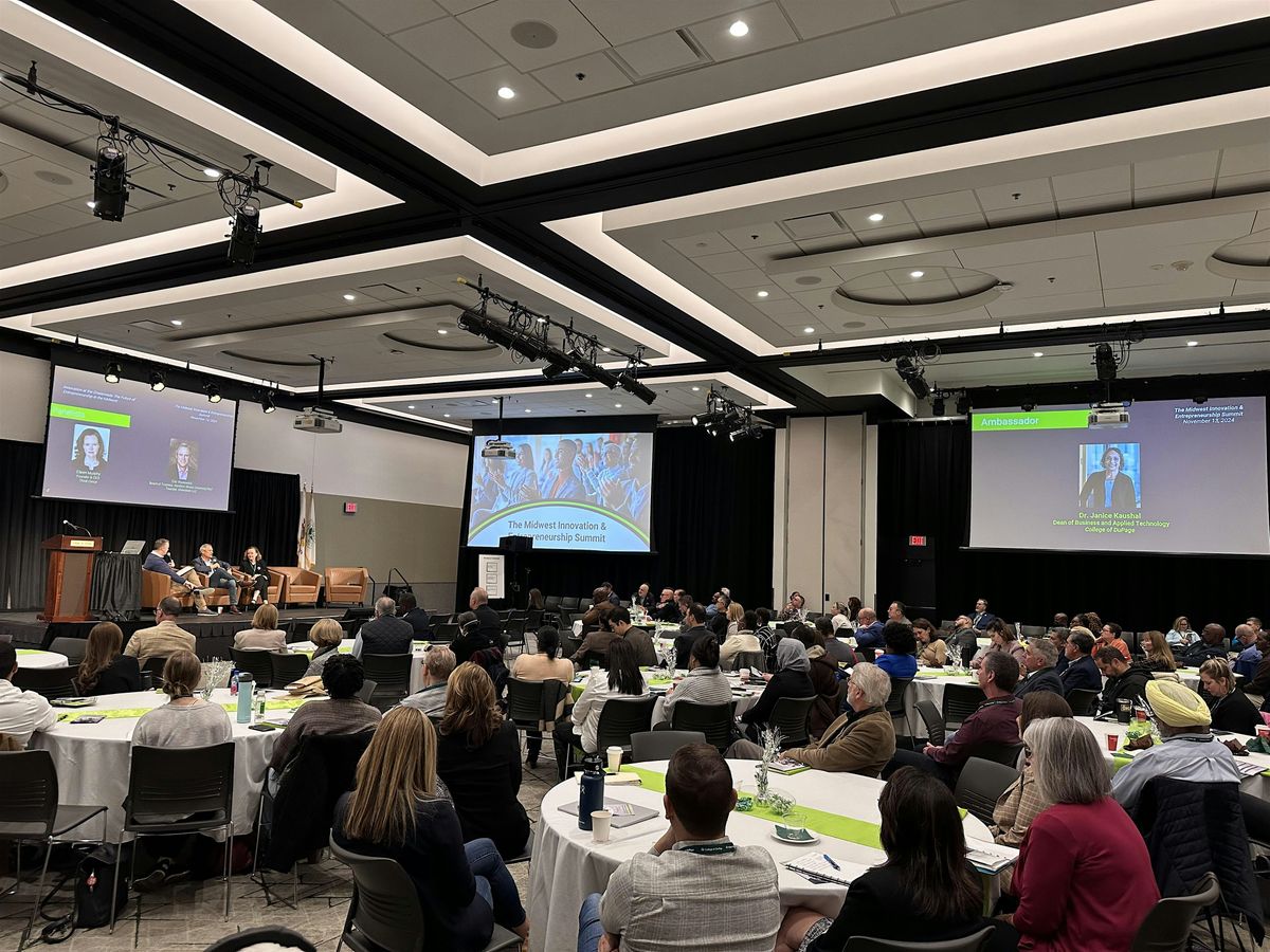 The Midwest Innovation and Entrepreneurship Summit 2026, 26 February | Event in Glen Ellyn | AllEvents
