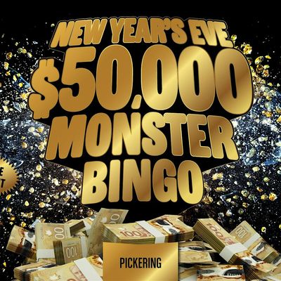 Delta Pickering: New Years Eve $50,000 Bingo