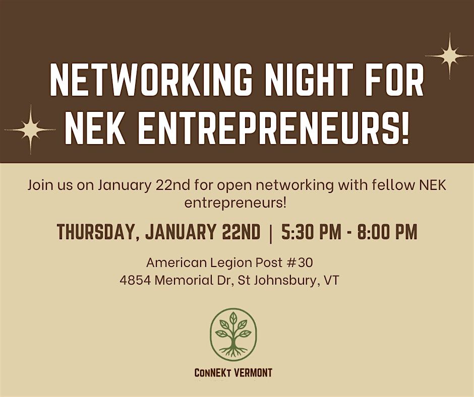 NEK Night of Networking: January Connections