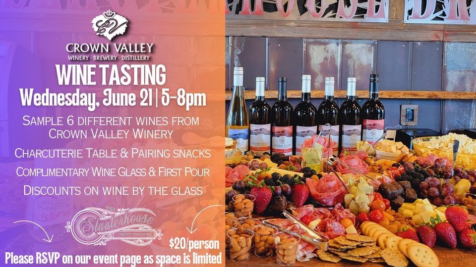 Crown Valley Night TAKE TWO, Slauterhouse Craft Parlour, Park Hills, 21 June 2023 AllEvents.in