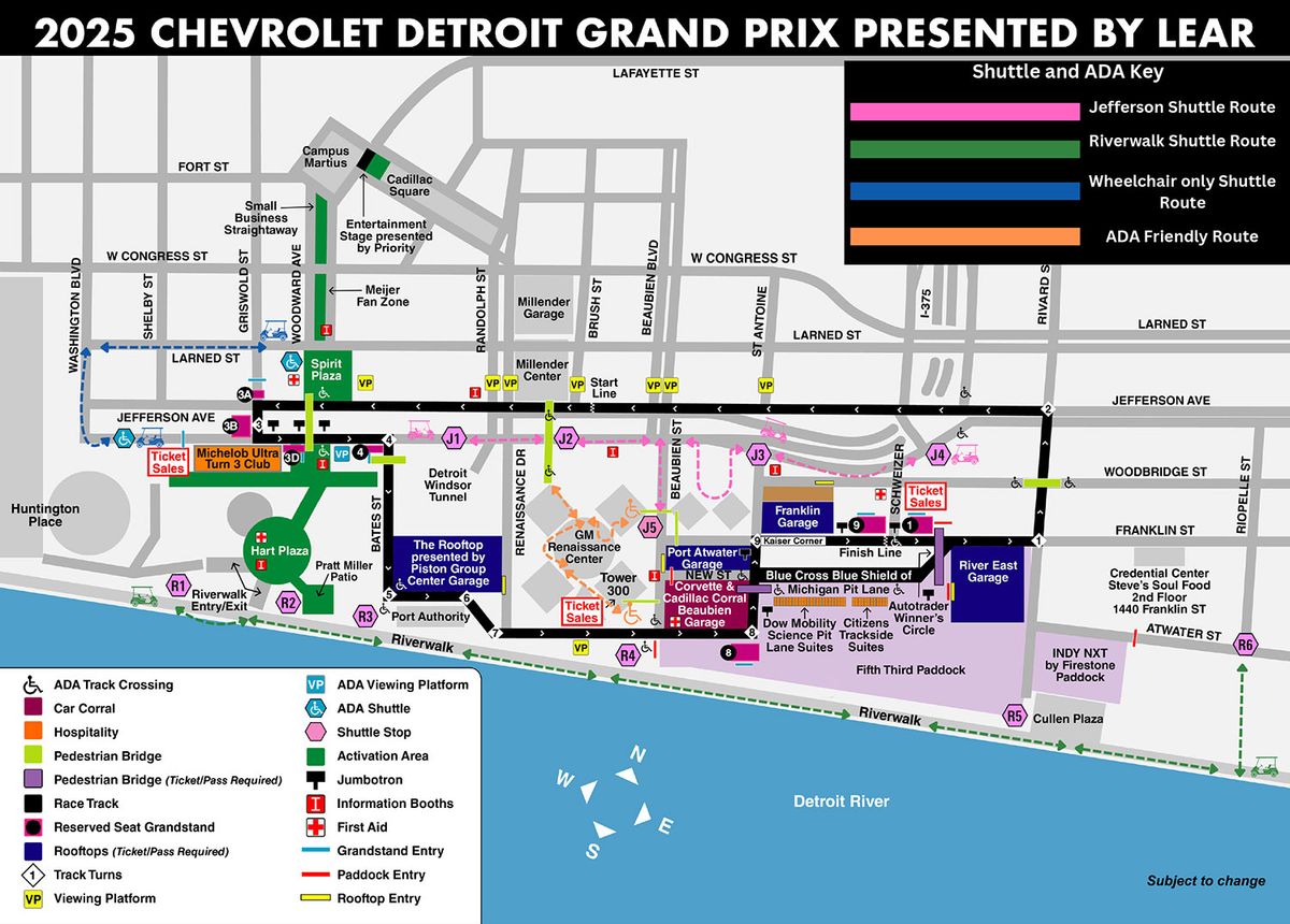 Detroit Grand Prix - Sunday at Detroit Street Circuit, Detroit Street ...