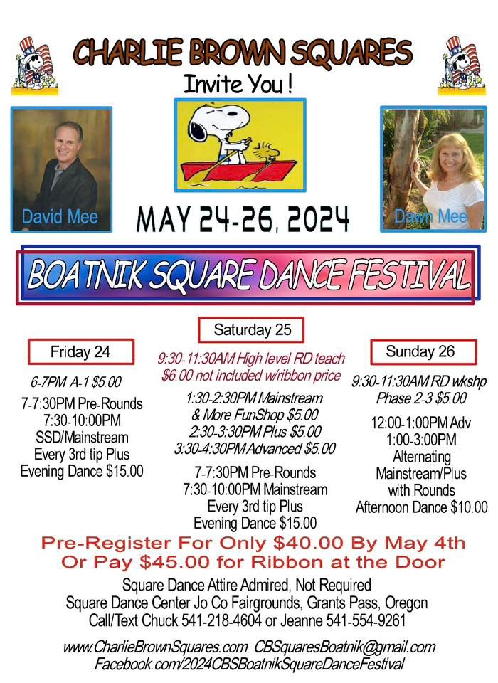 2025 Boatnik Square Dance Festival, Josephine County Fairgrounds