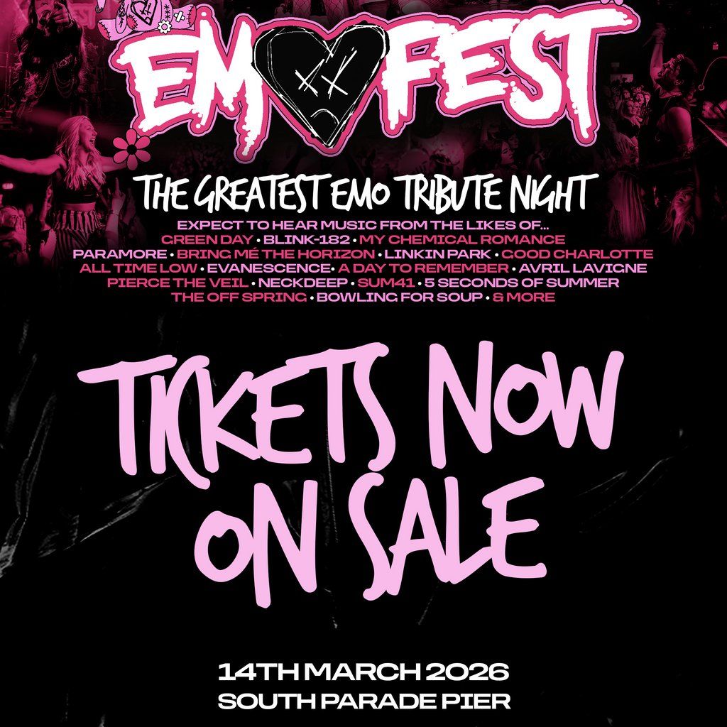 EMO Fest, 14 March | Event in Gosport | AllEvents