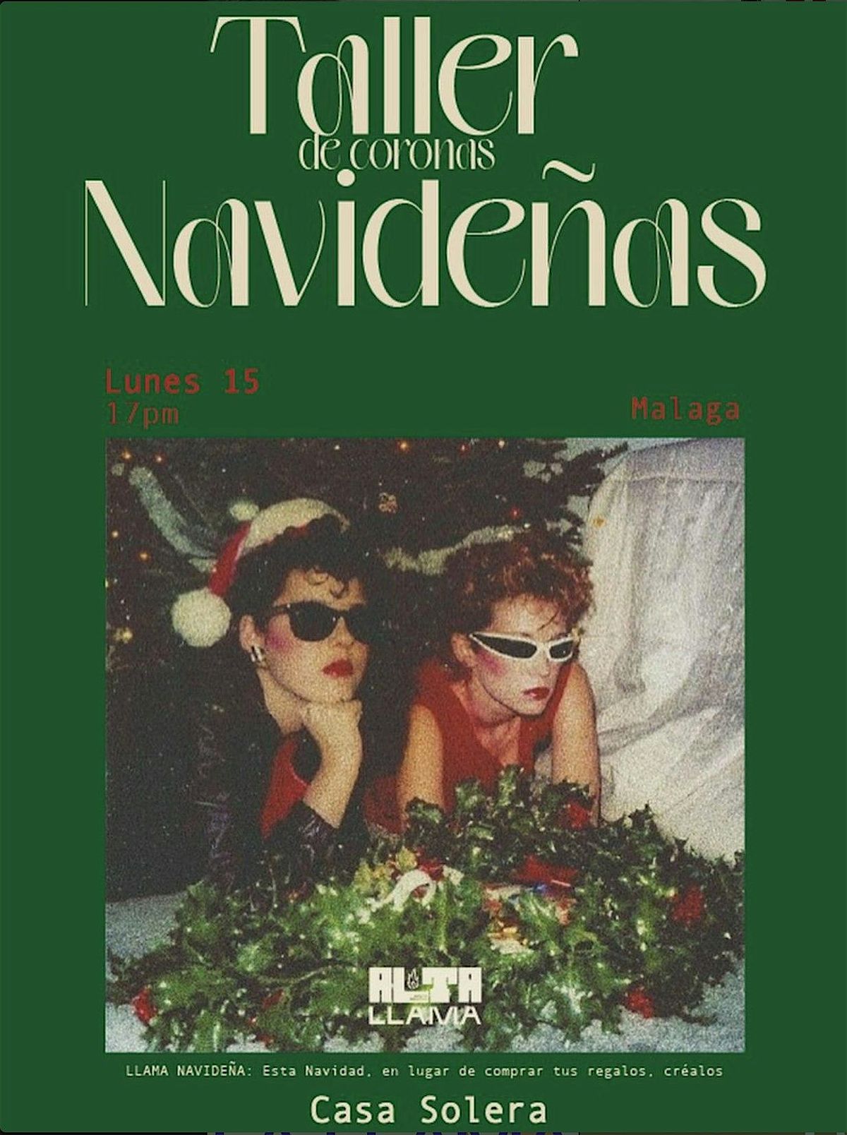 Christmas Wreath Worksop, 15 December | Event in Málaga | AllEvents