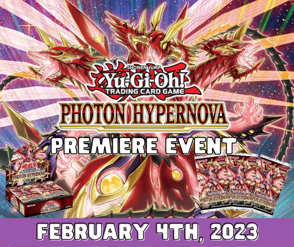 Yugioh TCG Premiere Event Photon Hypernova Portsmouth, Atlantis