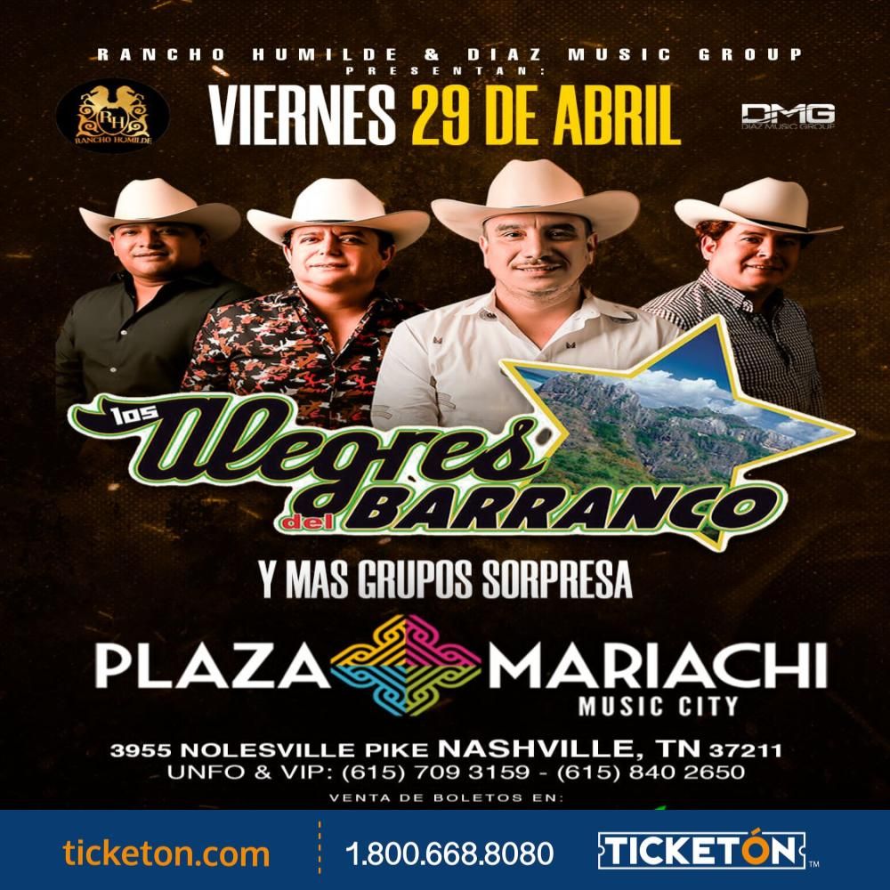 Los Alegres Del Barranco | Event in Indio | AllEvents
