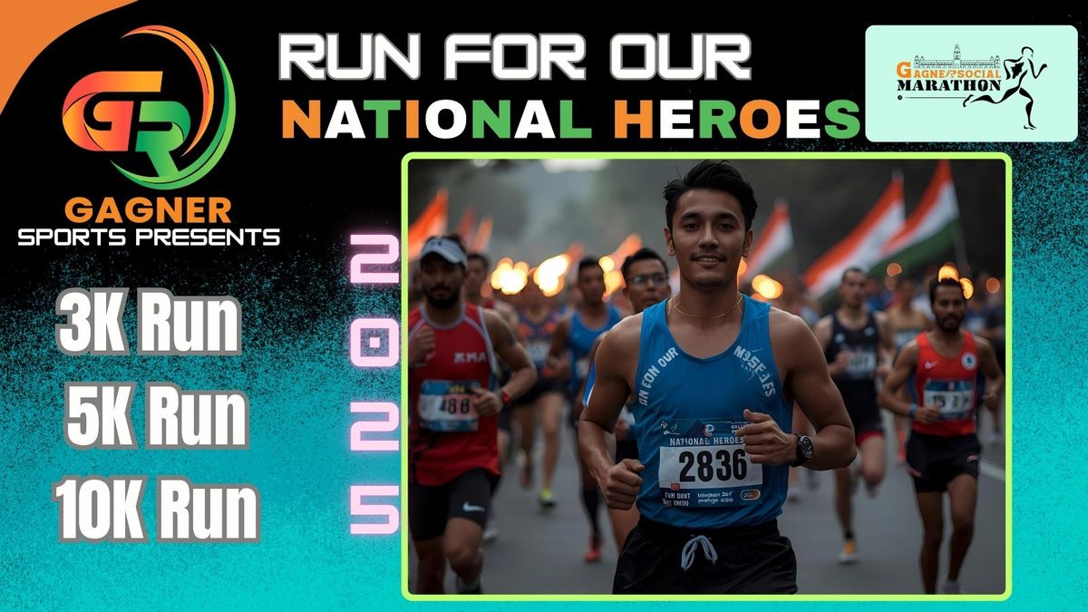 Run for Our National Heroes 2025, 6 December | Event in Chennai | AllEvents