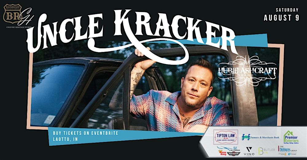 Uncle Kracker, Hubie Ashcraft - Vineyard Vibes in Laotto, 9 August | Event in Laotto | AllEvents