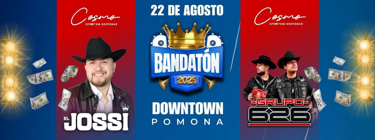 EL JOSSI, GRUPO 626 Y DJ SEIZE, 22 August | Event in Pomona | AllEvents