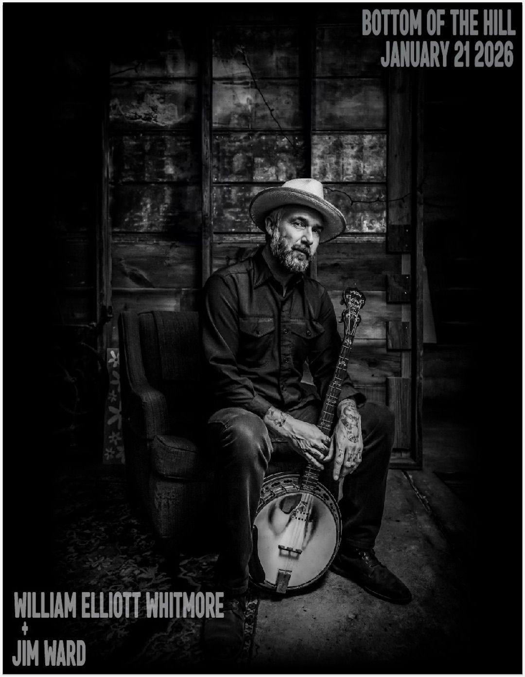 William Elliott Whitmore, 26 January | Event in Santa Fe | AllEvents