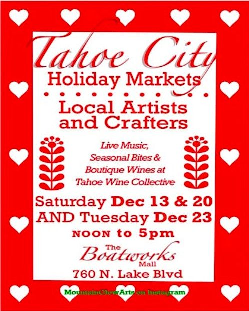Holiday Markets in Tahoe City, 13 December | Event in Tahoe City | AllEvents