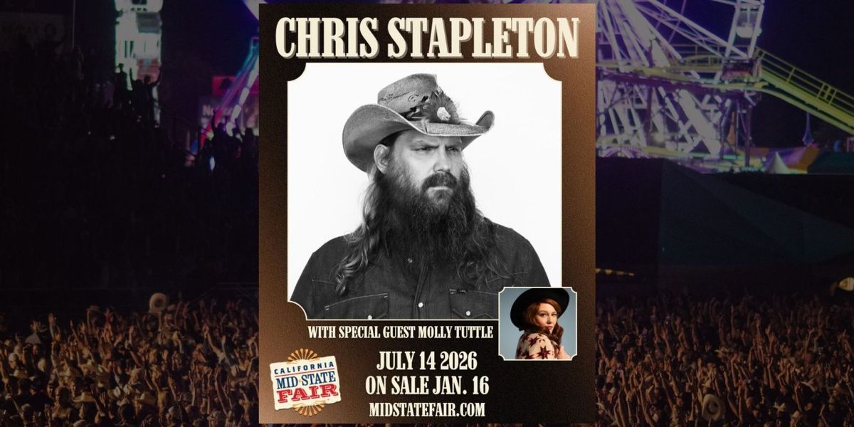 Chris Stapleton with Molly Tuttle, California MidState Fair, Paso