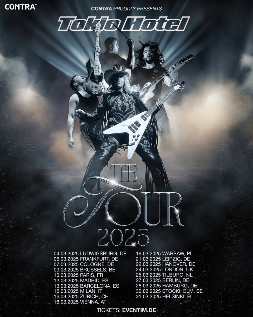 Tokio Hotel Leipzig Tickets, 13 November | Event in Leipzig | AllEvents